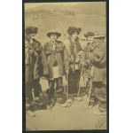 HUCULSZCZYZNA - Hutsul Types, No. 17, Wyd. Art. Fot. M. Senkowski, Kosiv 1928, sepia print,