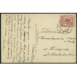 HUCULSZCZYZNA - Road to Javorov, 410, Wyd. Fot. M. Senkowski, Kosow 1930, printed in green...,