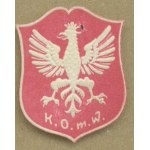 13 Fundraising Stamp Civic Committee of the City of Warsaw, letter red white...,