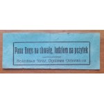 To the Lord God for glory,to the people for benefit.Będzin Volunteer Fire Brigade.