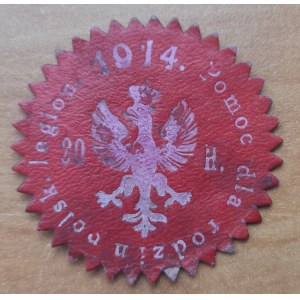 1914.Aiuto alle famiglie della pols.legione.20 h.