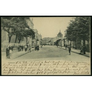 CHEŁMŻA - Culmsee, Thorner-Strasse, Ver. J. Piatkowski, Culmsee, ca. 1908, st. chb,