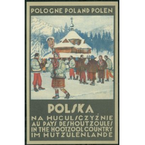 HUCULSZCZYZNA - Navštivte Východní Karpaty!, Vydavatelství ministerstva spojů, kol. tisk, cca 1920,