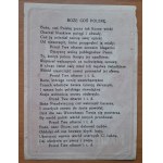 Polish Educational Society.Patriotic leaflet