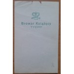 Advertising print of Książęcy brewery in Tychy