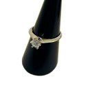 YELLOW GOLD BRILLIANT LABGRWON DIAMOND SOLITAIRE ENGAGEMENT RING
