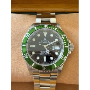ROLEX SUBMARINER KERMIT SLIM HANDS 16610LV