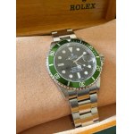 ROLEX SUBMARINER KERMIT SLIM HANDS 16610LV