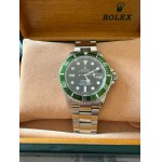 ROLEX SUBMARINER KERMIT SLIM HANDS 16610LV