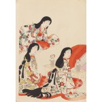 Toyohara Chikanobu (1838 - 1912 ), Svatební obřad , 1896