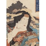 Kunisada Utagawa (1786 Edo - 1865 Edo), Takao courtesan, 1852