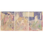 Toyohara Chikanobu (1838 - 1912 ), Good and Evil , 1874