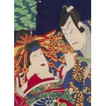 Toyohara Chikanobu (1838 - 1912 ), Good and Evil , 1874