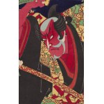 Toyohara Chikanobu (1838 - 1912 ), Good and Evil , 1874