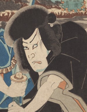 Utagawa Kunisada (1786 - 1864 ), Złodziej, 1852