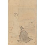 Toshiaki Nakazawa (1864 - 1921 ), Dawn in Tokyo , 1900