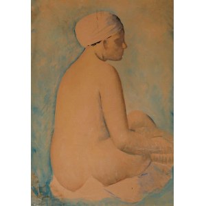 Tymon NIESIOŁOWSKI, SITTING ACT, ca. 1920