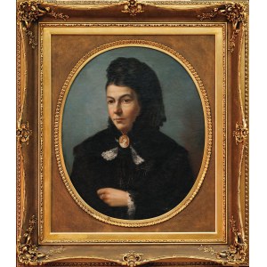 PORTRET OF A LADY WITH A CAMERA, 2nd half of the 19th century.