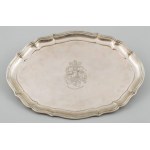 TACA OF THE VANDALIA ACADEMIC CORPORATION IN HEIDELBERG, Germany, Berlin, Fritz Memmert, after 1888, Silver, sample 800, weight 1637 g; 2 x 51 x 37 g