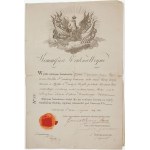 AWARDING OF THE GOLD VIRTUTI MILITARI CROSS, 1819