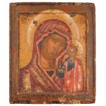 IKON, mother of god of kazan, Russia, 17th / 18th century.