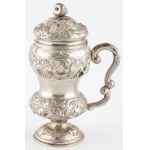 KUFEL, Austria, Vienna, Thomas Rescheck, 1847, Silver, sample 13, weight 424 g, height 23 cm.