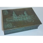 CIGARETTE BOX WITH ROYAL CASTLE IN WARSAW