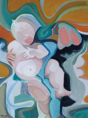 Anna STANISZEWSKA, PUTTO Z MUZEUM DIECEZJALNEGO W SANDOMIERZU, 1998