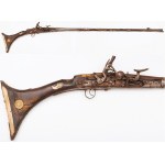 JEZAIL WITH A COCKPLACE, Central Asia, 18th / 19th century.