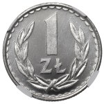 PRL, 1 zloty 1983 - NGC MS67