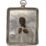 Russia, Travel icon 19th century, silver - BEAUTIFUL