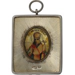 Russia, Travel Icon early late 19th century, silver - BEAUTIFUL