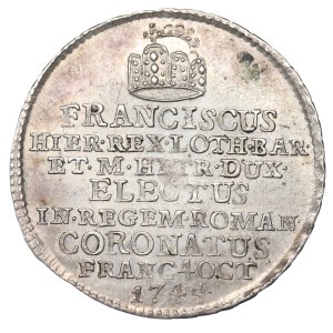 Austria, Franz II, Coronation jeton 1745