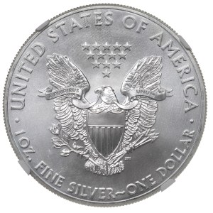 USA, Dollar 2015 W - ounce of silver NGC MS69
