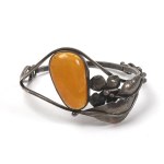 Poland, Author bracelet with amber