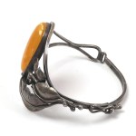 Poland, Author bracelet with amber
