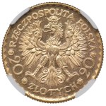 II Republic of Poland, 20 zloty 1925 - NGC MS65