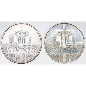 Terza Repubblica, serie da 100.000 zloty 1990 Solidarietà tipo A