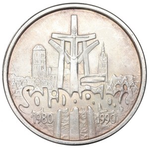 III RP, 100.000 PLN 1990 Solidarité type B