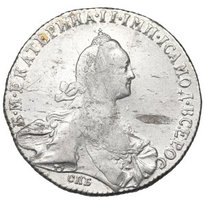 Russia, Catherine II, Rouble 1772