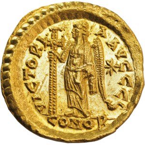 Empire romain, Léon Ier (457-474), solide, Constantinople - EXCLUSIF