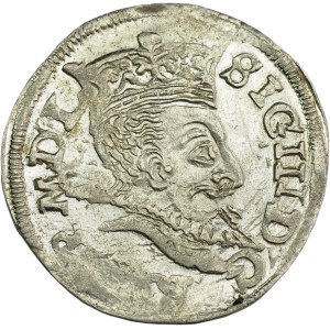 Zygmunt III Waza, Trojak 1598, Lublin, pełna data - WYŚMIENITY