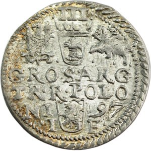 Žigmund III Vasa, Trojak 1597, Olkusz - VÝBORNÝ