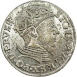 Sigismund II Augustus, Trojak 1557, Gdańsk - RARE