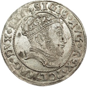 Žigmund II August, litovský stopový groš 1546, Vilnius - KRÁSNY