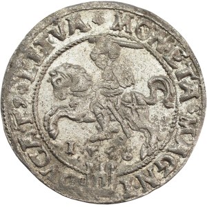 Žigmund II August, litovský stopový groš 1546, Vilnius - KRÁSNY