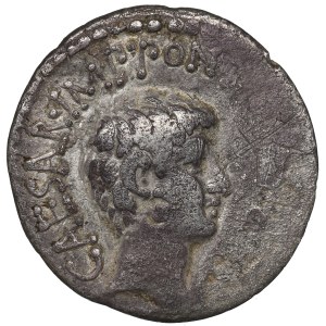 Römische Republik, Octavian Augustus und Marcus Antonius, Denar