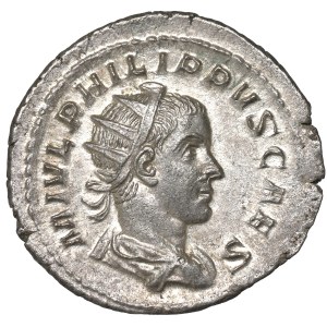 Rímska ríša, Filip II., Antoniniáni - PRINCIPI IVVENT