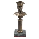 II RP, Bust of Gen. Jozef Haller, Wincenty Wisniewski 1924