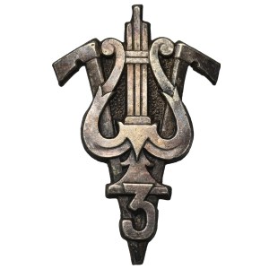 PSZnZ, banda dell'emblema del collare della 3ª Divisione di fucilieri dei Carpazi